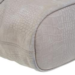 مملوكة مسبقًا Givenchy Beige Leather Elephant Print Nightingale Tote