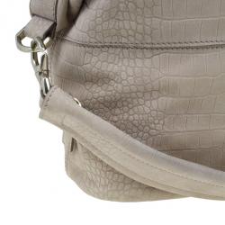 مملوكة مسبقًا Givenchy Beige Leather Elephant Print Nightingale Tote