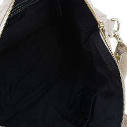 مملوكة مسبقًا Givenchy Beige Leather Elephant Print Nightingale Tote