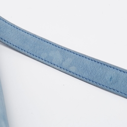 Pre Owned حقيبة ساتشل جيفنشي ميني أنتيغونا جلد نوبوك أزرق فاتح