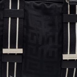 Pre Owned Givenchy Black Nylon Bow Baguette Bag