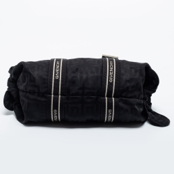 Pre Owned Givenchy Black Nylon Bow Baguette Bag