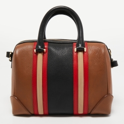 Pre Owned Givenchy Multicolor Leather Lucrezia Boston Bag