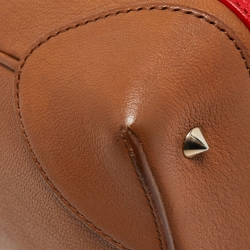 Pre Owned Givenchy Multicolor Leather Lucrezia Boston Bag