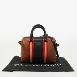 Pre Owned Givenchy Multicolor Leather Lucrezia Boston Bag