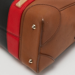 Pre Owned Givenchy Multicolor Leather Lucrezia Boston Bag