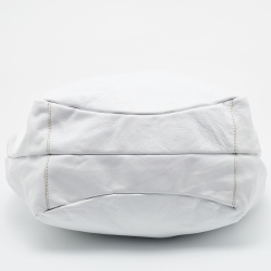 Givenchy Off White Leather Medium Chain Hobo