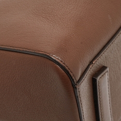 Pre Owned Givenchy Brown Leather Small Antigona Satchel