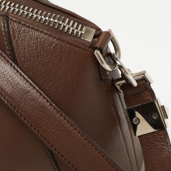 Pre Owned Givenchy Brown Leather Small Antigona Satchel