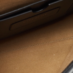 مملوكة مسبقًا Givenchy Black Croc Embossed Leather Small ID Flap Top Handle Bag