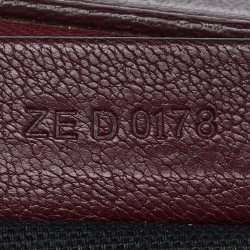 Pre Owned Givenchy Burgundy Leather Small Antigona Satchel