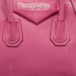 Givenchy Fuchsia Leather Mini Antigona Satchel