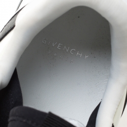 Givenchy Black/White Neoprene Runner Elastic Slip On Sneakers Size 39
