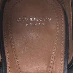 Givenchy Black Leather Ankle Chain Open Toe Sandals Size 39