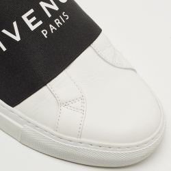 Pre Owned Givenchy White Leather Urban Street Low Top Sneakers Size 38