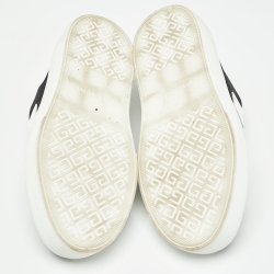 مملوكة مسبقًا Givenchy Black Canvas City Platform Sneakers Size 37