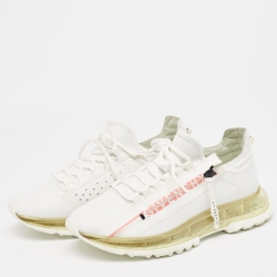 مملوكة مسبقًا Givenchy White Leather Low Top Sneakers Size 39