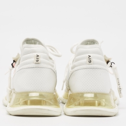 مملوكة مسبقًا Givenchy White Leather Low Top Sneakers Size 39