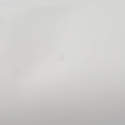 Pre Owned Givenchy White Leather Shark Lock Knee Length Boots Size 40