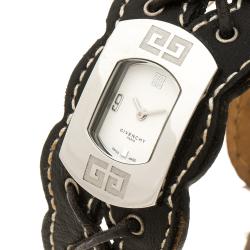 Givenchy White Stainless Steel Expression 2 REG. 92438731 Women's Wristwatch 22 mm