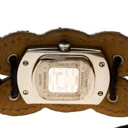 Givenchy White Stainless Steel Expression 2 REG. 92438731 Women's Wristwatch 22 mm