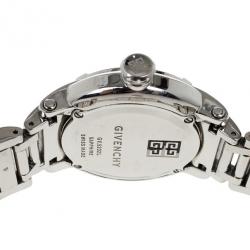 Pre Owned Givenchy White Stainless Steel GV.5202L Women's Wristwatch 36MM