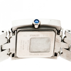 Pre Owned Givenchy Silver White Stainless Steel Apsaras CAL302005 Women's Wristwatch 23 mm