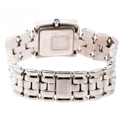 Pre Owned Givenchy Silver White Stainless Steel Apsaras CAL302005 Women's Wristwatch 23 mm