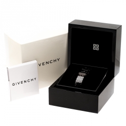 Givenchy Black PVD Coated Stainless Steel GV.5200S Women's Wristwatch 22 mm
