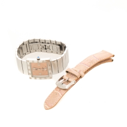 Givenchy Peach Stainless Steel Apsaras Women's Wristwatch 27 mm