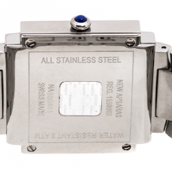 Pre Owned Givenchy Silver Stainless Steel New Apsaras REG.800411 Women's Wristwatch 35MM