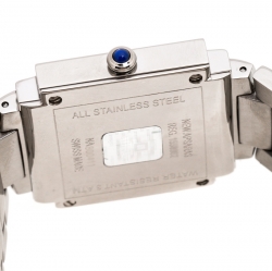 Pre Owned Givenchy Silver Stainless Steel New Apsaras REG.800411 Women's Wristwatch 35MM