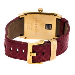 Pre Owned Givenchy Gold Plated Stainless Steel GV.5214M Unisex Wristwatch 38 mm