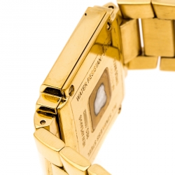 Givenchy Mother of Pearl Gold Plated Stainless Steel Diamonds New Apsaras REG.1558962 Women's Wristwatch 29 mm