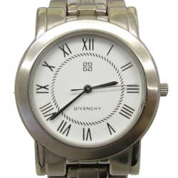 Givenchy White Stainless Steel IS.17.XVIII Analog Quartz Women's Wristwatch 33MM