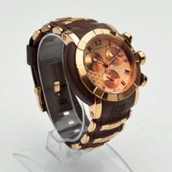 Givenchy Gold Plated Ladies Chronograph Wristwatch 47 MM
