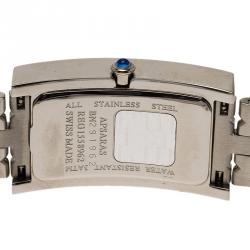 Givenchy White Stainless Steel Apsaras Women's Wristwatch 21MM