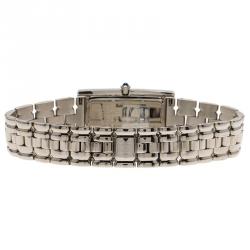 Givenchy White Stainless Steel Apsaras Women's Wristwatch 21MM