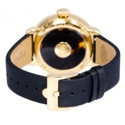 Glam Rock Diamond Gold-Plated Steel Bal Harbour GR77062 Women's Wristwatch 40MM