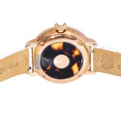 Glam Rock Pink Gold-Plated Steel Bal Harbour GR77007 Women's Wristwatch 40MM