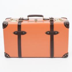 Globe-Trotter Orange 3 Piece Luggage Set