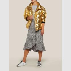 Pre Owned Golden Goose Deluxe Brand White Start Leopard Superstar Sneakers Size IT 35