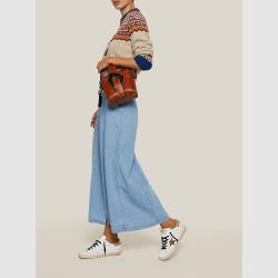 Pre Owned Golden Goose Deluxe Brand White White Metallic Tab Leopard Star Superstar Size IT 35