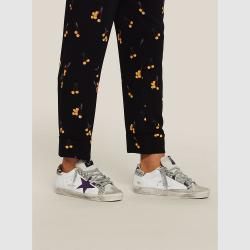 Golden Goose Deluxe Brand White White Python Tongue And Tab Superstar Sneakers Size IT 35