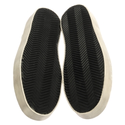 Pre Owned Golden Goose White Leather Clean Superstar Low Top Sneakers Size 40