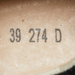 Pre Owned Golden Goose White Leather and Suede Low Top Sneakers Size 39