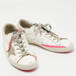 Golden Goose white Leather Skate Superstar Sneakers Size 39