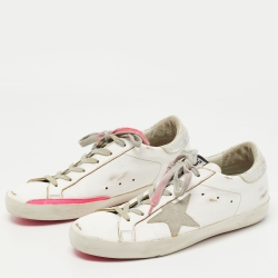 Golden Goose white Leather Skate Superstar Sneakers Size 39
