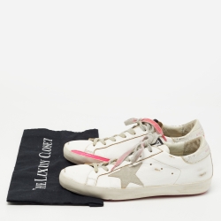 Golden Goose white Leather Skate Superstar Sneakers Size 39