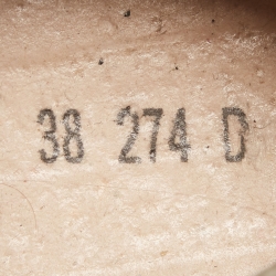 Pre Owned Golden Goose White Leather Superstar Sneakers Size 38